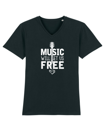 Music will set us free. Black