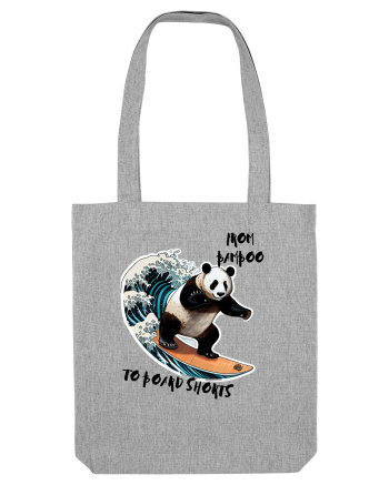 BAMBOO PANDA - V1 Heather Grey