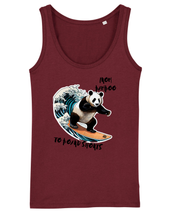 BAMBOO PANDA - V1 Burgundy