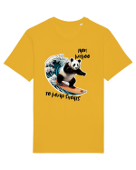 BAMBOO PANDA - V1 Tricou mânecă scurtă Unisex Rocker
