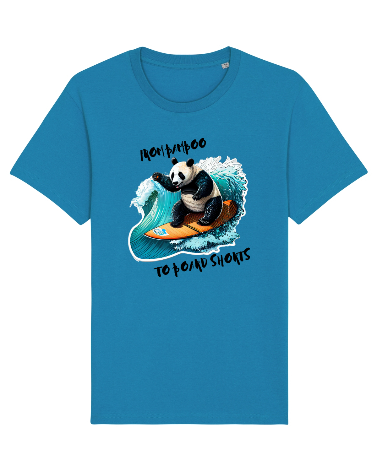 Tricou mânecă scurtă Unisex Rocker Azur