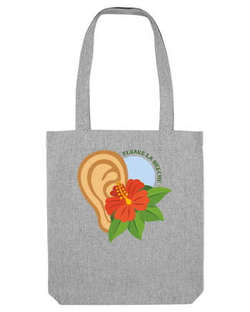 Floare la ureche Heather Grey