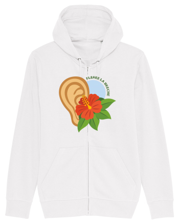 Floare la ureche White