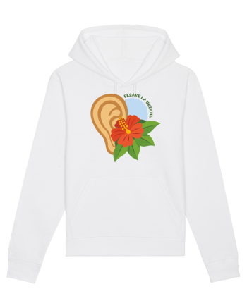 Floare la ureche White