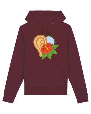 Floare la ureche Burgundy