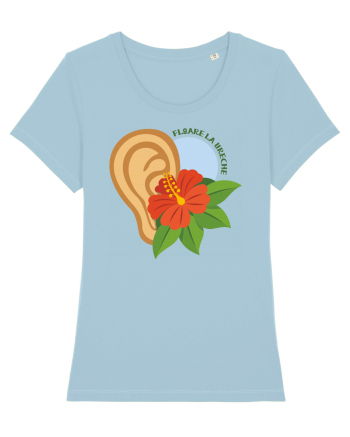Floare la ureche Sky Blue