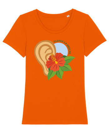 Floare la ureche Bright Orange