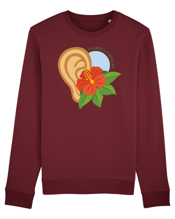 Floare la ureche Burgundy