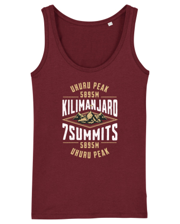 Kilimanjaro - 7 summits - Uhuru Peak Burgundy