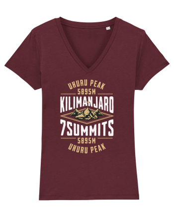 Kilimanjaro - 7 summits - Uhuru Peak Burgundy
