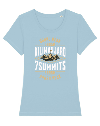 Kilimanjaro - 7 summits - Uhuru Peak Sky Blue