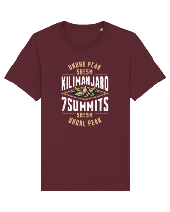 Kilimanjaro - 7 summits - Uhuru Peak Burgundy