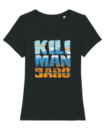 Kilimanjaro - Hiking and safari Tricou mânecă scurtă guler larg fitted Damă Expresser