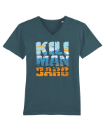Kilimanjaro - Hiking and safari Tricou mânecă scurtă guler V Bărbat Presenter