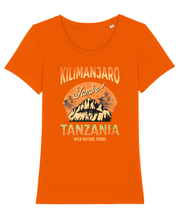 Kilimanjaro - Jambo - Tanzania Bright Orange
