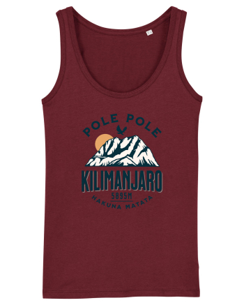 Kilimanjaro - Pole pole - Hakuna matata Burgundy