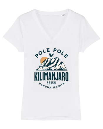 Kilimanjaro - Pole pole - Hakuna matata White