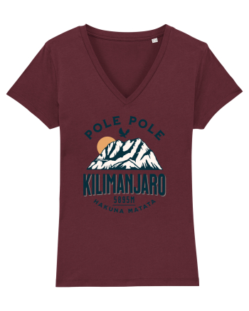 Kilimanjaro - Pole pole - Hakuna matata Burgundy