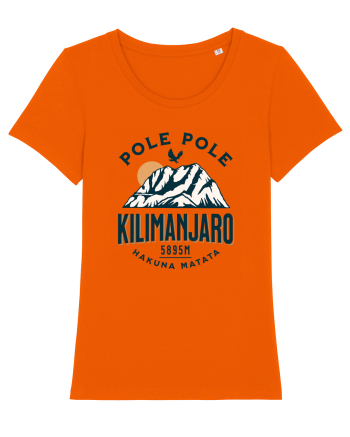 Kilimanjaro - Pole pole - Hakuna matata Bright Orange