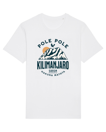 Kilimanjaro - Pole pole - Hakuna matata White