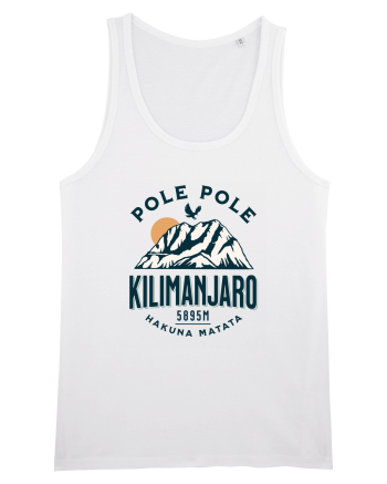 Kilimanjaro - Pole pole - Hakuna matata White