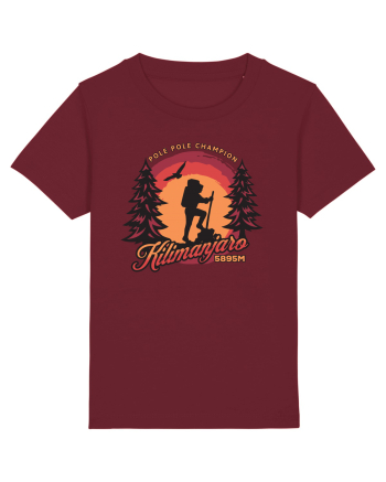 Kilimanjaro - Pole pole champion Burgundy