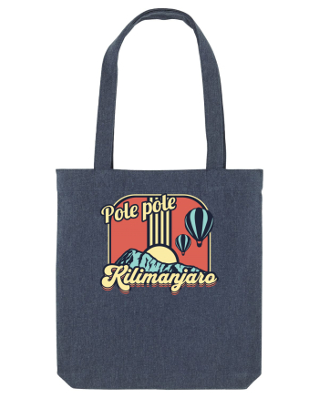Kilimanjaro - Retro Pole pole Midnight Blue