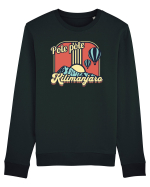 Kilimanjaro - Retro Pole pole Bluză mânecă lungă Unisex Rise