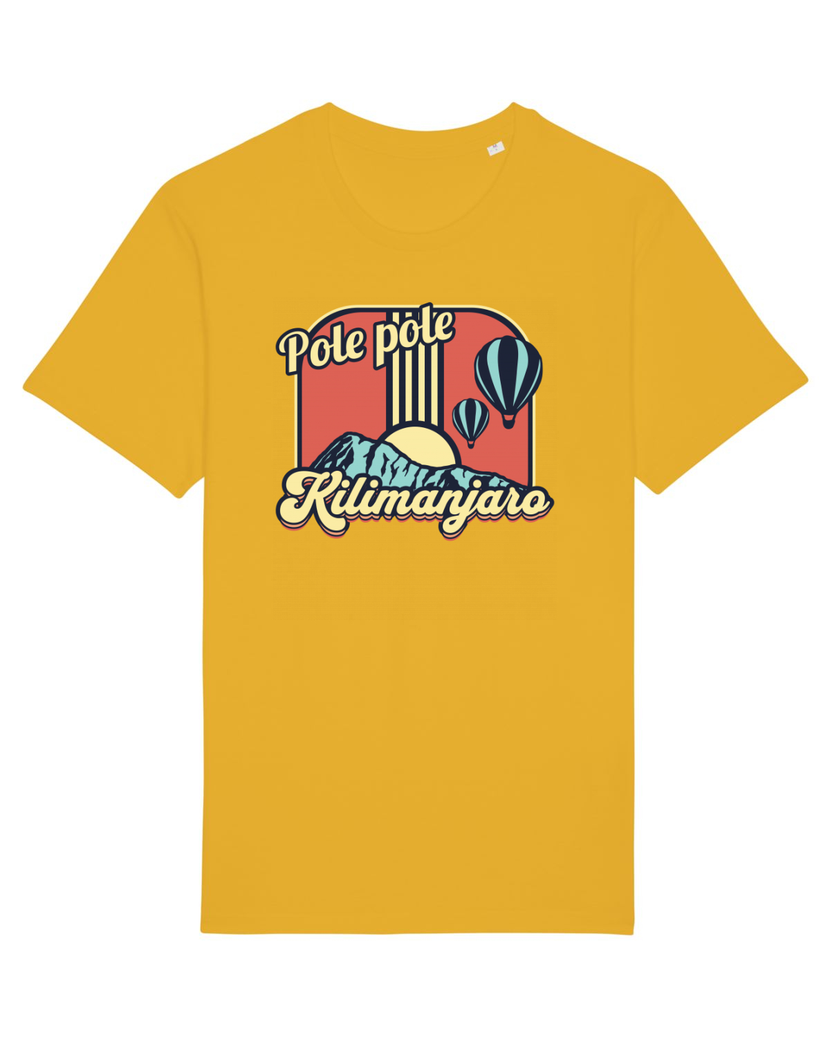 Tricou mânecă scurtă Unisex Rocker Spectra Yellow