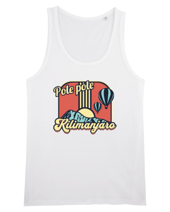 Kilimanjaro - Retro Pole pole White