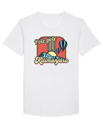 Kilimanjaro - Retro Pole pole White