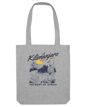 Kilimanjaro - The roof of Africa Heather Grey