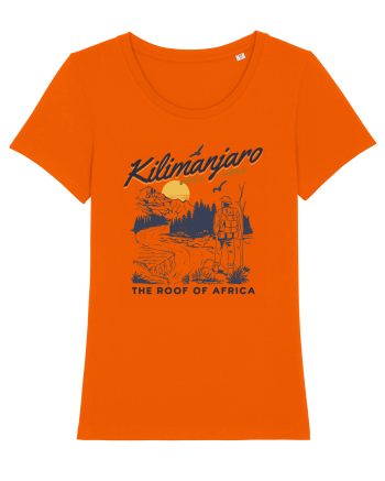 Kilimanjaro - The roof of Africa Bright Orange