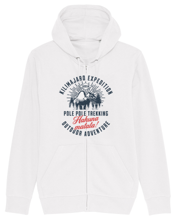 Kilimanjaro expedition - Pole pole trekking White