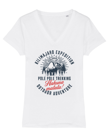 Kilimanjaro expedition - Pole pole trekking White