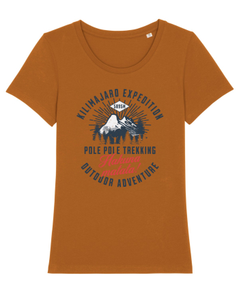 Kilimanjaro expedition - Pole pole trekking Roasted Orange