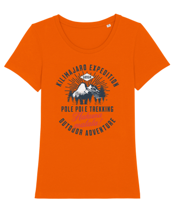 Kilimanjaro expedition - Pole pole trekking Bright Orange