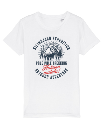 Kilimanjaro expedition - Pole pole trekking White