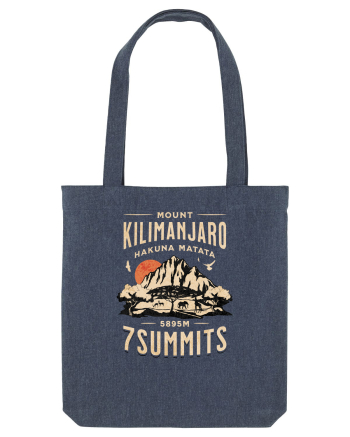 Mount Kilimanjaro - 7 summits - Hakuna Matata Midnight Blue