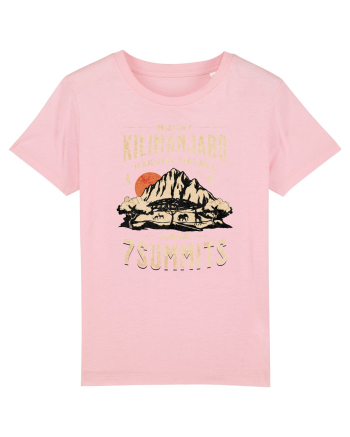 Mount Kilimanjaro - 7 summits - Hakuna Matata Cotton Pink
