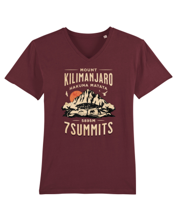 Mount Kilimanjaro - 7 summits - Hakuna Matata Burgundy