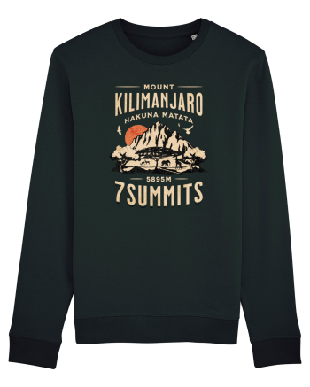 Mount Kilimanjaro - 7 summits - Hakuna Matata Black
