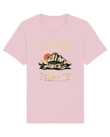 Mount Kilimanjaro - 7 summits - Hakuna Matata Cotton Pink