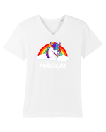 Magical Tricou mânecă scurtă guler V Bărbat Presenter