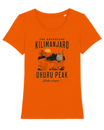 The adventure - Kilimanjaro - Uhuru Peak Bright Orange