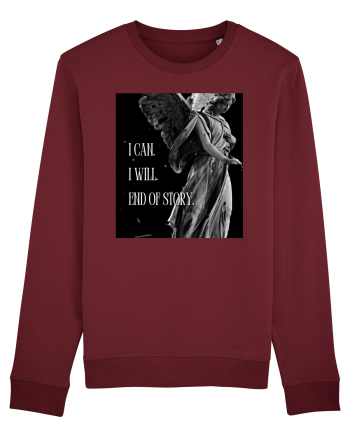 I Can I Will End Of Story Burgundy