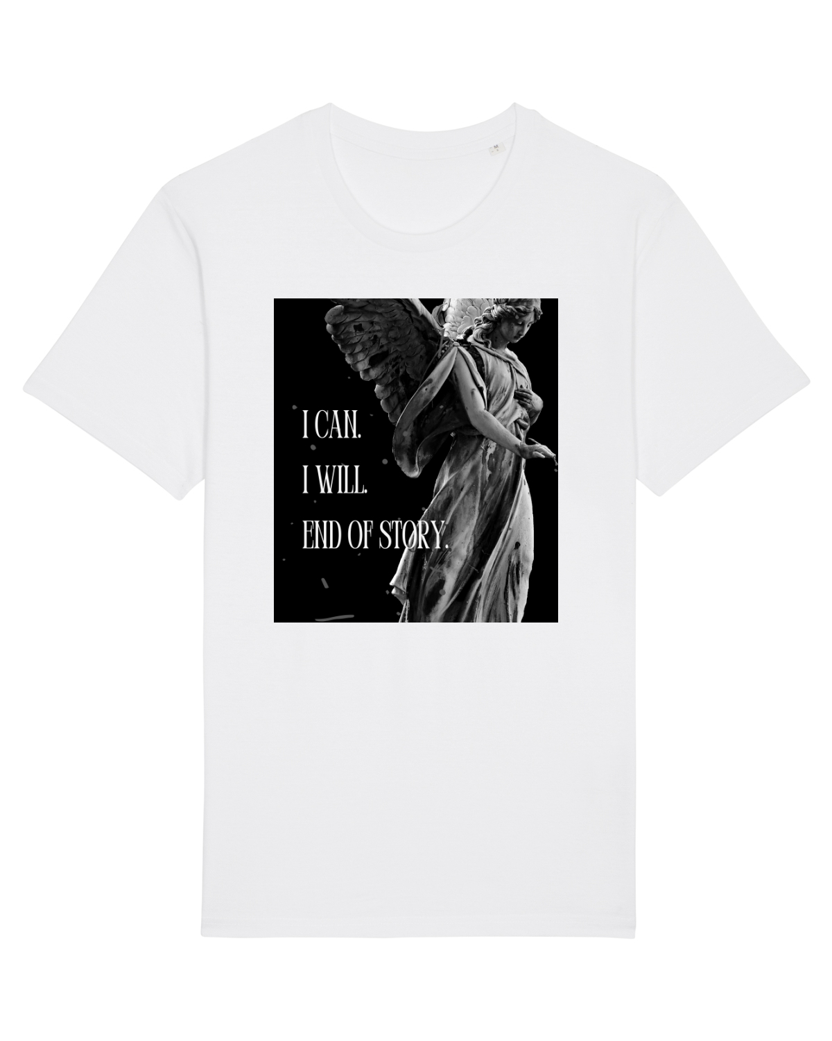 Tricou mânecă scurtă Unisex Rocker White