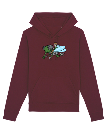 Cu musca Burgundy