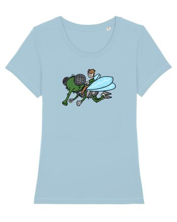 Cu musca Sky Blue