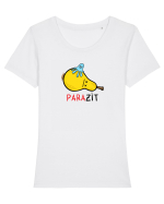 paraZIT Tricou mânecă scurtă guler larg fitted Damă Expresser